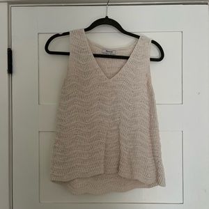 Madewell Crocheted Sweater Tank